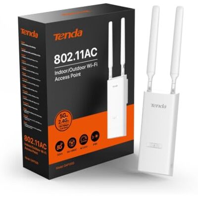 Tenda OAP1200 Access Point Esterno WiFi AC1200 Dual Band, 1200Mbps Tenda OAP1200 Access Point Esterno WiFi AC1200 Dual Band, 1200Mbps