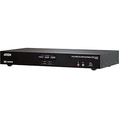 Aten *2-Port USB3.0 4K HDMI Dual Display KVMP Switch Aten *2-Port USB3.0 4K HDMI Dual Display KVMP Switch