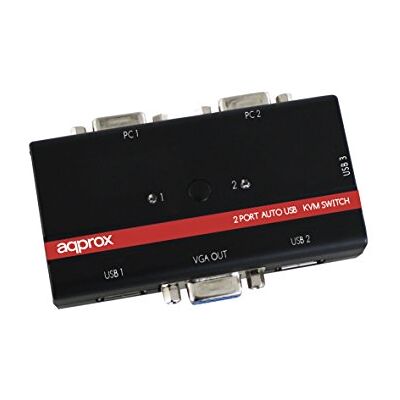 Griffin Approx appKVMUSB2PA2 switch per keyboard-video-mouse (kvm) Griffin Approx appKVMUSB2PA2 switch per keyboard-video-mouse (kvm)
