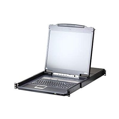Aten CL5716iM LCD KVM Switch Over IP USB PS2 VGA 16 Porte Tedesco Nero Aten CL5716iM LCD KVM Switch Over IP USB PS2 VGA 16 Porte Tedesco Nero
