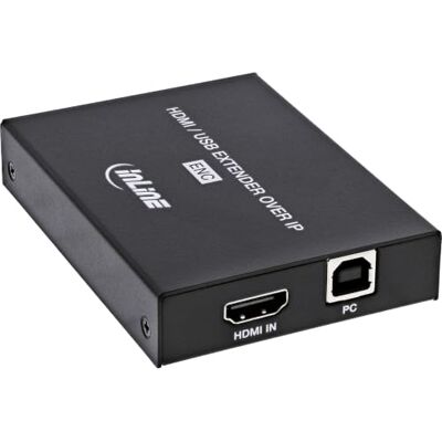 InLine HDMI KVM Extender Over IP Transmitter, Full HD, USB KVM, IR InLine HDMI KVM Extender Over IP Transmitter, Full HD, USB KVM, IR