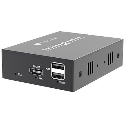 Techly 369755 Ricevitore HDMI KVM Extender Over Ethernet 1080p@60Hz 150m Nero Techly 369755 Ricevitore HDMI KVM Extender Over Ethernet 1080p@60Hz 150m Nero