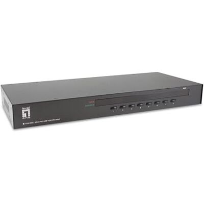 LevelOne Level One KvM-3208 8-Port Ps/2-Usb Vga Kvm Switch (kvM-3208) LevelOne Level One KvM-3208 8-Port Ps/2-Usb Vga Kvm Switch (kvM-3208)