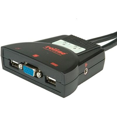 LINK LP21984 Switch Kvm per 2 PC con Mouse Tastiera USB, Monitor VGA + Audio Cavi Inclusi LINK LP21984 Switch Kvm per 2 PC con Mouse Tastiera USB, Monitor VGA + Audio Cavi Inclusi