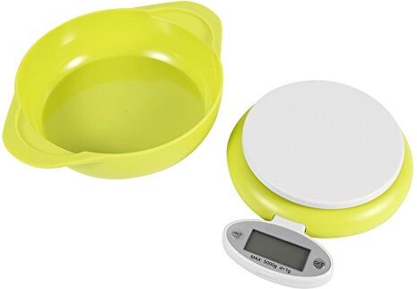 Haofy Bilancia da cucina digitale elettronica con display LCD da 5 kg/1 g che pesa con utensile da cucina per la casa