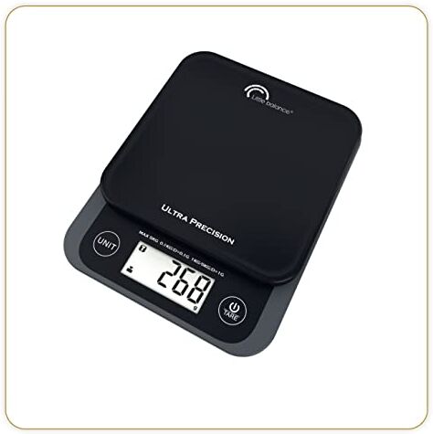 LITTLE BALANCE 8509 UltraPrecision 5.1, Bilancia elettronica, 5 kg, UltraPrecision 0.1 g, Nero