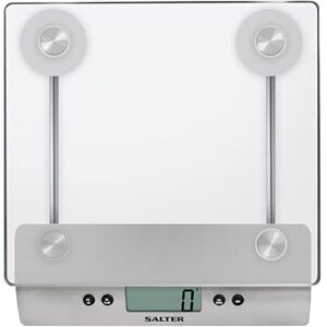 Salter 3003 SSSVDR08 Aquatronic Bilancia elettronica da cucina, bilancia da cucina digitale di precisione, permette di pesare i liquidi, funzione Aggiungi e pesa, vetro e acciaio inox, 5Kg Salter 3003 SSSVDR08 Aquatronic Bilancia elettronica da cucina, bilancia da cucina digitale di precisione, permette di pesare i liquidi, funzione Aggiungi e pesa, vetro e acciaio inox, 5Kg