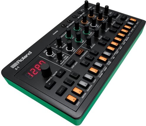 Roland AIRA Compact  Tweak Synth   Micro Polysynth Ultra-Portatile con Funzionalità Avanzate   Ispirato all'SH-101   Controllo del Suono D-Motion   Sezioni Oscillator, Envelope, Filter & LFO