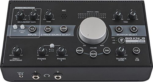 Mackie Big Knob Series, controller per monitor da studio 3x2, 192 kHz, USB I/O ()