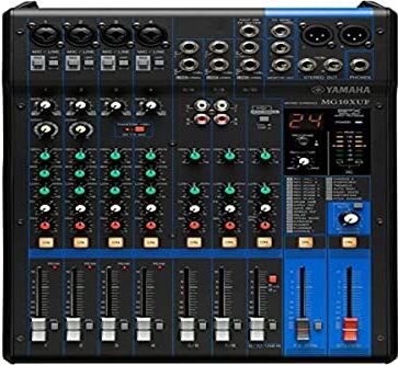 Yamaha MIXER USB a 10 canali con alimentazione phantom ed effetti