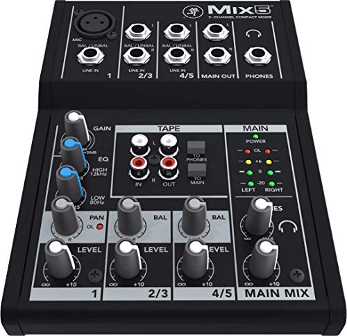 Mackie Mixer Compatto 5 Canali