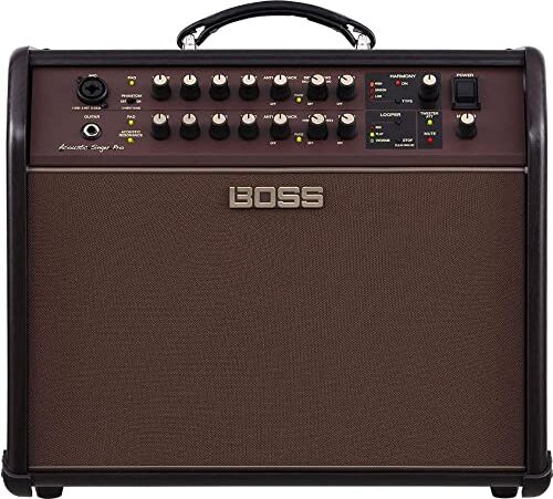 Boss Acoustic Singer Pro Acoustic Amplifier, amplificatore professionale per chitarra acustica con suoni e funzionalità superiori