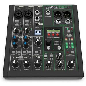 MACKIE Profx6V3+ Mixer Analogico a 6 Canali per la Registrazione in Studio e lo Streaming Live, con FX Potenziati, Modalità di Registrazione USB e Bluetooth MACKIE Profx6V3+ Mixer Analogico a 6 Canali per la Registrazione in Studio e lo Streaming Live, con FX Potenziati, Modalità di Registrazione USB e Bluetooth