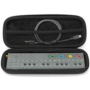 Analog Cases GLIDE Case per Teenage Engineering OP-Z o sintetizzatori comparabili (custodia per il trasporto/sacchetto in similpelle impermeabile, con robusta impugnatura in gomma), nero, (NA) Analog Cases GLIDE Case per Teenage Engineering OP-Z o sintetizzatori comparabili (custodia per il trasporto/sacchetto in similpelle impermeabile, con robusta impugnatura in gomma), nero, (NA)