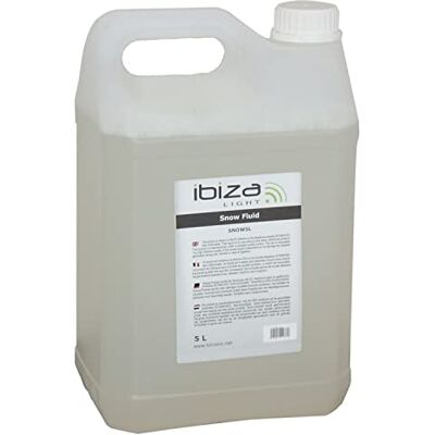 Ibiza snow5l liquido per macchina neve, Nero Ibiza snow5l liquido per macchina neve, Nero
