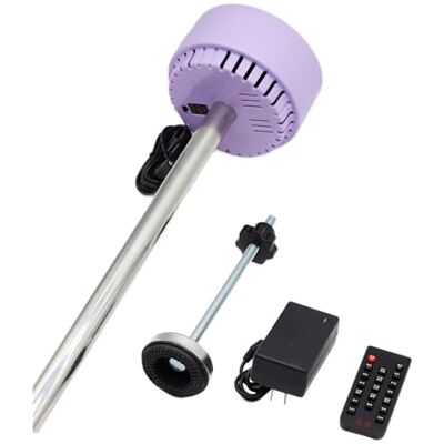 Generic Dispositivo di riduzione del rumore al piano superiore Macchina vibrante regolabile da pavimento con telecomando, 9 livelli, funzione timer per appartamenti, camere da letto e uffici (viola (Beat + Generic Dispositivo di riduzione del rumore al piano superiore Macchina vibrante regolabile da pavimento con telecomando, 9 livelli, funzione timer per appartamenti, camere da letto e uffici (viola (Beat +