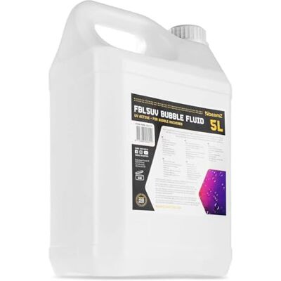 beamz Liquido per macchina delle bolle 5 L fluorescente beamz Liquido per macchina delle bolle 5 L fluorescente