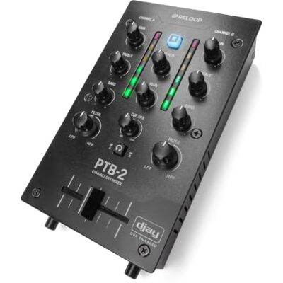 Reloop PTB-2 Mixer DJ compatto e mobile 2+1 canali Reloop PTB-2 Mixer DJ compatto e mobile 2+1 canali