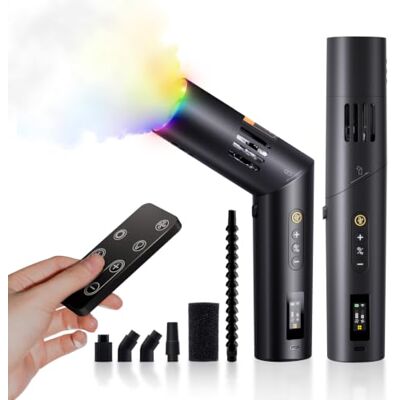 Rollei Macchina del Fumo, Macchina Fumo Portatile Smoke Master Pro RGB 40W Mini Macchine per Nebbia con Telecomando e Batteria Fog Machine per Fotografia Video Creatori di Contenuti Discoteca Feste Rollei Macchina del Fumo, Macchina Fumo Portatile Smoke Master Pro RGB 40W Mini Macchine per Nebbia con Telecomando e Batteria Fog Machine per Fotografia Video Creatori di Contenuti Discoteca Feste