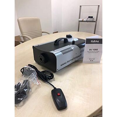 Karma MACCHINA DEL FUMO FOG MACHINE 1200W DJ1202 ANCHE PER SANIFICAZIONI Karma MACCHINA DEL FUMO FOG MACHINE 1200W DJ1202 ANCHE PER SANIFICAZIONI