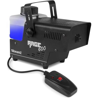 beamz Rage 600I Smoke machine 0,5 L, 600 W, Nero/Bianco beamz Rage 600I Smoke machine 0,5 L, 600 W, Nero/Bianco