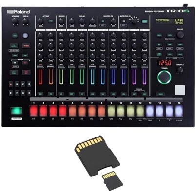 Roland TR-8S Drum-Machine Drum-Computer con scheda di memoria keepdrum Roland TR-8S Drum-Machine Drum-Computer con scheda di memoria keepdrum