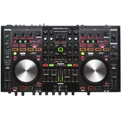 Denon MC 6000 MK2 CONTROLLER/MIXER DIGITALE ALL-IN-ONE 4 DECK CON SERATO DJ Denon MC 6000 MK2 CONTROLLER/MIXER DIGITALE ALL-IN-ONE 4 DECK CON SERATO DJ