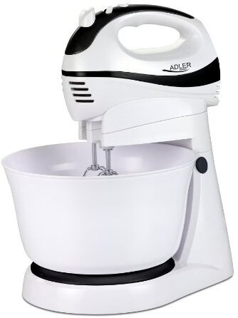 Adler AD 4206 Stand mixer Black White 300 W