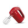 Girmi SB02 Sbattitore Elettrico, 170W, Sbattitori Inox per montare panna ed albumi, Funzione Turbo, Ganci Inox per impasti dolci e salati, 5 Velocità, Rosso