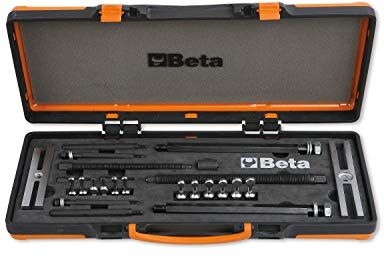 BETA Tools 1547/C6 Estrattori Con Cuscinetti Per False Sfere, Utilizzabile Dopo Aver Sgabbiato Le Sfere, Per Un' Estrazione Rapida E Sicura, 0, 25, 135 mm