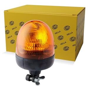 HELLA Alogeno-Proiettore rotante, Rota Compact, 12V, giallo, Bocchettone di tubo, flessibile HELLA Alogeno-Proiettore rotante, Rota Compact, 12V, giallo, Bocchettone di tubo, flessibile