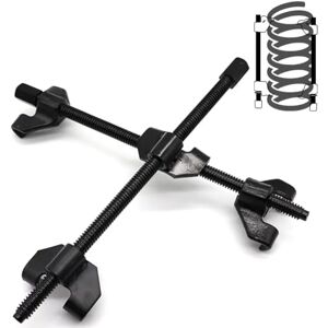 STAKMANN Compressore a Molla 2 Pezzi per Smontaggio e Montaggio Ammortizzatori, Strumenti Professionali, Estrattore Molle Ammortizzatore, Coppia Estrattori Regolabili Ideale per Auto, Moto, Bici STAKMANN Compressore a Molla 2 Pezzi per Smontaggio e Montaggio Ammortizzatori, Strumenti Professionali, Estrattore Molle Ammortizzatore, Coppia Estrattori Regolabili Ideale per Auto, Moto, Bici