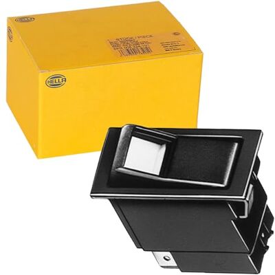 HELLA Interruttore, Lampeggiatore d'emergenza, 12V, Variante di dotaz. I-0, N° raccordi 7, Montaggio, interno, con funzione confort HELLA Interruttore, Lampeggiatore d'emergenza, 12V, Variante di dotaz. I-0, N° raccordi 7, Montaggio, interno, con funzione confort