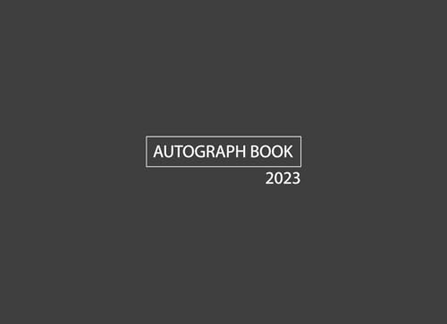 Publishing, Binrado Autograph Book 2023: Capturing the Magic of Vacation Journeys and Treasured Autographs from Celebrities and Loved Ones In Theme Park Adventures for Kids, Boys and Girls