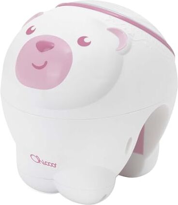 Chicco First Dreams Proiettore Orso Polare, Proiettore 2in1 da Culla e da Comodino, Luce Notturna Bambini, Proiezione dell'Aurora Boreale, Musica Classica Rilassante, Suoni Della Natura, Giochi Neonato 0+