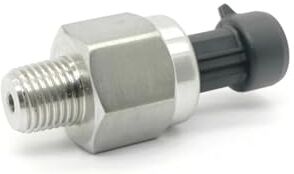 Generic Acqua Olio Combustibile Gas Aria 1/4NPT 5-12V Sensore ceramico Acciaio inossidabile 3500psi Trasduttore sensore di pressione opzionale (Size : 1000psi-12V-0.5-4.5V)