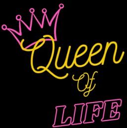 ART Queen Of Life: Notebook for confident woman, funny gift