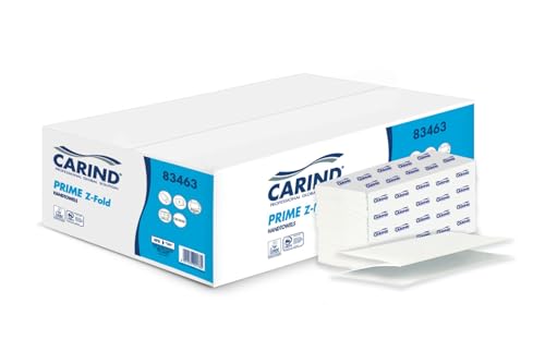 MEDICALMONO Asciugamani in pura Cellulosa con piega a Z Carind Prime, 2 veli 3750 pezzi