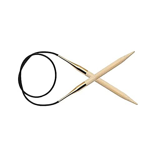 KnitPro Ferri da Maglia circolari, bambù, Marrone, 9,00 mm