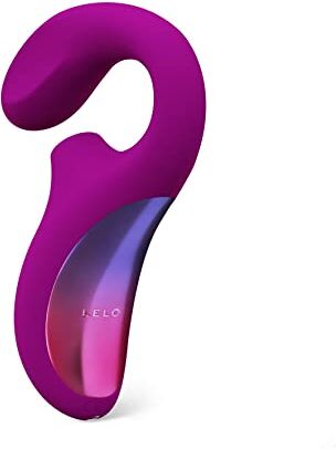 LELO ENIGMA, Vibratore Donna Sonico a Doppia Stimolazione con Succhia Clitoride, Sex Toy Impermeabile con Stimolatore Clitorideo Femminile e Braccio Interno e con 8 Modalità di Vibrazione, Deep Rose