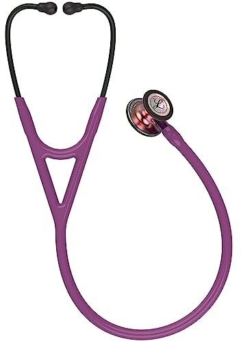 3M Stetoscopio  Cardiology IV con Incisione Gratuita + Penlight (Prugna/Rainbow Edition/Violet Stem)