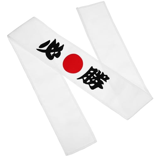 FRCOLOR Giapponese Fasce Per Karate Per Bambini Cravatta Da Tennis Da Samurai Per Hachimaki Per Chef Di Sushi Vestito In Esecuzione Uomo Presa Stoffa