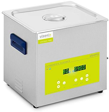 Ulsonix Lavatrice a Ultrasuoni Vasca Ultrasonica PROCLEAN 10.0S (10 L, 230 V, 240 W, Acciaio Inox, 40 kHz, Degassaggio)