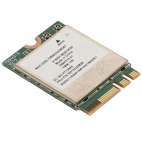 Generic Scheda Wireless per Laptop, Chip NFA765 per Scheda Wireless WiFi 6E da 5400 MHz per PC