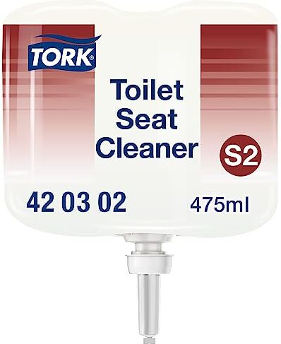 Tork Premium toilet seat cleaner,475 ml, 8 pcs/box, transparent