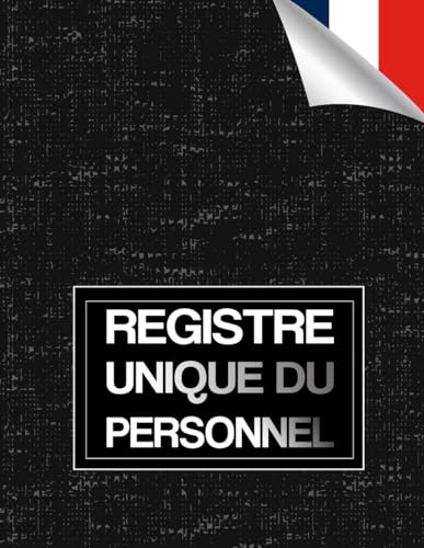 ART Registre Unique Du Personnel: 120 fiches pour salariés et stagiaires   Idéal pour les PME et TPE / Format A4