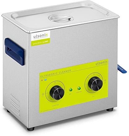 Ulsonix Lavatrice a Ultrasuoni Vasca a Ultrasuoni PROCLEAN 6.5MS (6,5 litri, 180 W, Acciaio inox, 0-80 °C)