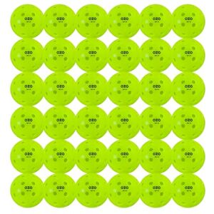 OZO Pickleball - Set di 36 Palline da Esterno - Resistente agli Urti OZO Pickleball - Set di 36 Palline da Esterno - Resistente agli Urti
