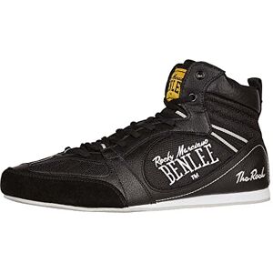 Lee Rocky Marciano, Stivaletti da Boxe Uomo The Rock, Nero (Black/Concrete Grey), 40 Lee Rocky Marciano, Stivaletti da Boxe Uomo The Rock, Nero (Black/Concrete Grey), 40
