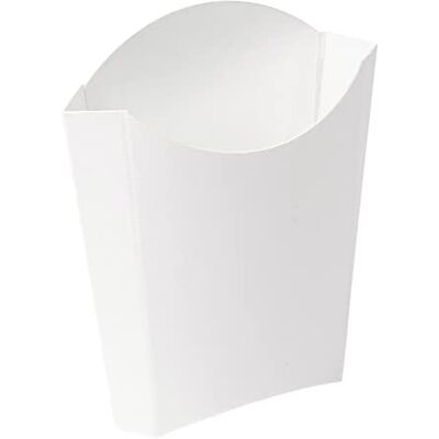 Garcia de Pou 200 pezzi – Scatole Fritas Jumbo 'Thepack' 165 G 230 G/M2 13,5 x 8,5 x 16 cm bianco cartone ondulato Nano-Micro Garcia de Pou 200 pezzi – Scatole Fritas Jumbo 'Thepack' 165 G 230 G/M2 13,5 x 8,5 x 16 cm bianco cartone ondulato Nano-Micro